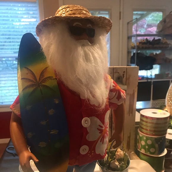 Other - Beachin Santa decor